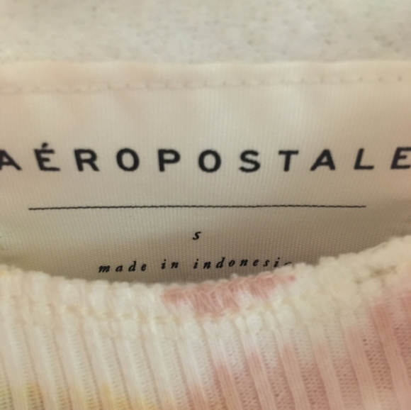 Aeropostale tie dye crop sweater - Picture 5 of 6